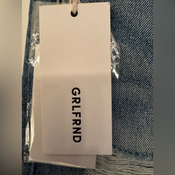 GRLFRND Karolina High Waisted Distressed Skinny Women’s Blue Jeans Size 25 - Picture 10 of 16